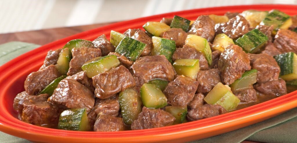 Alcatra com Abobrinha